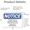 Signmission Please Help Us Conserve Energy Turn Off, 7 in W x Rectangle, Vinyl Decal OS-2PACK-NS-D-57-L-17457 - alternate 6